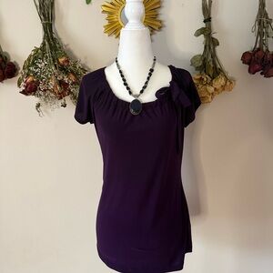 Liz McCoy Fairycore Deep Purple Women's Top